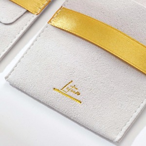 Luxury Anti-Dust Leather Pouch Display Bag Elegant Premium Jewelry Packaging for Bracelet Necklace - Product Image 3
