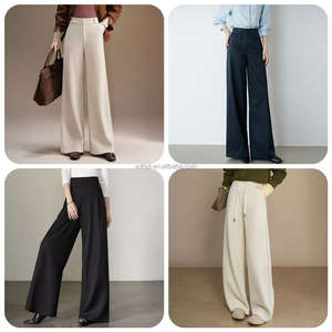 Venta Directa de Fábrica, Pantalones Casuales de Cintura Alta para Mujer, Primavera y Otoño 2026, Pantalones Elegantes de Oficina para Negocios - Product Image 3