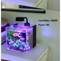 Lámpara LED Zetlight M1 Pro de espectro completo Nano para acuarios pequeños, peceras de agua salada, arrecifes de coral y plantas acuáticas.