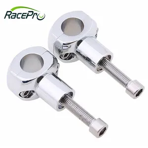 RACEPRO RP9920-1001B RP9920-1001C sepeda motor, stang sepeda motor CNC paduan aluminium 7/8 "22mm Universal untuk helikopter Bobber Touring