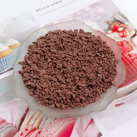 500g Realistiche Decorazioni in Morbida Argilla Polimerica a Forma di Cioccolato al Cocco, Granella di Arachidi, per Torte, Biscotti, Crema e Accessori per Pasticceria