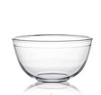 Bol à salade en verre borosilicate, grand bol de mélange en verre borosilicate pour le four à micro-ondes 1 pièce
