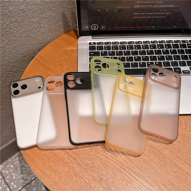 Factory Wholesale 2025 New Model Magnetic Phone Case Eco-Friendly Biodegradable Matte Finish Slim Hard Case