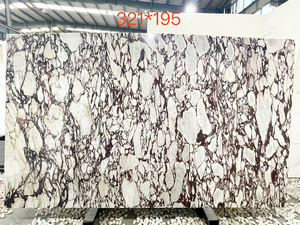Dalles de marbre Calacatta Viola Bvlgari de luxe moderne pour comptoirs de cuisine, meubles de salle de bain, escaliers et portes intérieures <span class=keywords><strong>en</strong></span> marbre - Product Image 5