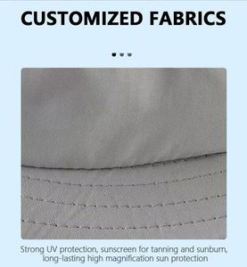 หมวกบักเก็ตเด็กขายดีจากโรงงานจีน ปีกกว้าง ผลิตจากโพลีเอสเตอร์ พิมพ์ลายดิจิตอล เหมาะสำหรับเดินป่า ตกปลา และใช้ที่ชายหาด - Product Image 3