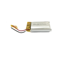 Batterie lithium semi-solide rechargeable en pochette 902030 3.7V 500mAh, marque CEL, 500 cycles, cathode LiCoO2, décharge 2C