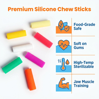 Chewies orthodontiques aromatisés aux fruits pour aligneurs Invisalign
