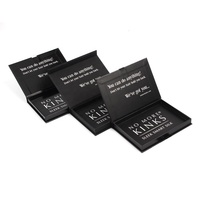 Boîte à Logo personnalisée style ruban mignon boîte d'ouverture taie d'oreiller en soie boîte d'emballage cadeau boîtes minces rectangulaires