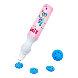 थपका उपकरण डॉट मार्कर धो सकते हैं स्याही ड्राइंग खिलौना बच्चों DIY गैर विषैले अनुकूलित रंग थपका के लिए कलम कलम