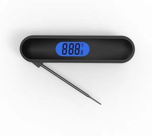 Termómetro de barbacoa telescópico de fábrica profesional, palitos de carne, tenedores de barbacoa, termómetro <span class=keywords><strong>digital</strong></span> plegable - Product Image 1