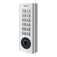 Système de contrôle d'accès aux portes avec lecteur de carte biométrique, lecteur de carte NFC, WIFI, BLE, TT Lock