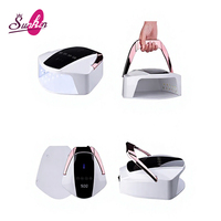Lampe à ongles UV LED rechargeable abordable 96W, séchoir à ongles professionnel avec batterie 15600 mAh pour usage en salon de manucure et pédicure