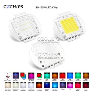 Epistar tích hợp COB LED chip 10W 30W 60W 90W 100W màu đỏ hổ phách màu vàng màu xanh lá cây màu xanh UV RGB RGBW bán buôn COB cho lũ ánh sáng - Product Image 5