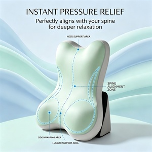 US 2-Piece Pack <b>Soft</b> Quilted Washable Polyester Fiber Adjustable Wedge Reading <b>Pillows</b> with Large Backrest for Sitting Up in Bed - Product Image 6