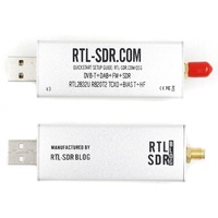 Récepteur radio SDR RTL2832U pour radio définie par logiciel embarquée 24 MHz 1,7 GHz, clé USB sans antenne externe