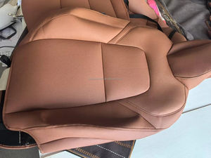 Accessoires de voiture, housses de siège en cuir sur mesure pour Hyundai Santa Fe Tucson Elantra Kona Sonata <span class=keywords><strong>Genesis</strong></span> 4/5 places - Product Image 6