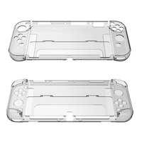 Housse de protection rigide pour Nintendo Switch, transparente, en cristal, accessoires pour Console OLED
