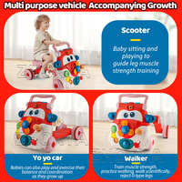Poussettes multifonctions pour bébés Zhorya, jouets, trotteur d'activités pour bébés avec musique et lumière