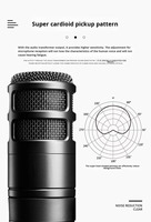 Microphone dynamique Iron Triangle AT2040, carte son, équipement d'enregistrement, ensemble complet pour diffusion en direct, karaoké, bureau, fabriqué en Chine
