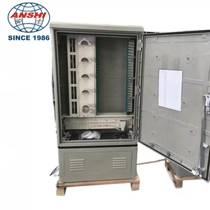 Gabinete de distribución de <span class=keywords><strong>fibra</strong></span> ANSHI para exteriores <span class=keywords><strong>FDT</strong></span> 288 con 48 96 144 288 576 720 núcleos para redes 4G y 3G Producto FTTH - Product Image 2