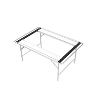 Table pliante en alliage d'aluminium pour camping et barbecue, modèle CX-010, légère et portable, pour l'exportation transfrontalière