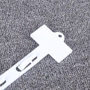 Plastic Injection <b>Clip</b> Strip for Hanging Goods Display Pp Material 12 <b>Hooks</b> Supermarket Retail Strips - Product Image 6