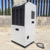 Nuevo Deshumidificador Industrial Eléctrico de 158L/Día y Secador de Aire Comercial para Almacenes, Cuartos de Cultivo y Sótanos