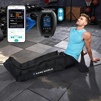 Bottes de récupération pour les soins des pieds avec logo personnalisé, masseur pneumatique sans fil pour les jambes entières, pour soulager l'œdème