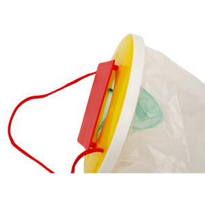 Trappola a sacchetto sospesa in plastica per mosche, Drosophila e vespe, con esca e funzione di cattura e uccisione - Product Image 2
