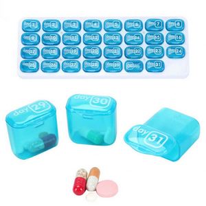 Boîte à pilules de haute qualité avec compartiments premium en plastique, clavier détachable pour 31 jours (une mois) - Product Image 6