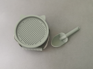 Nieuwe Bpa Gratis Siliconen Strand Speelgoed Met Zeef, Nieuwe Food Grade Siliconen Zeef Voor Zand - Product Image 2