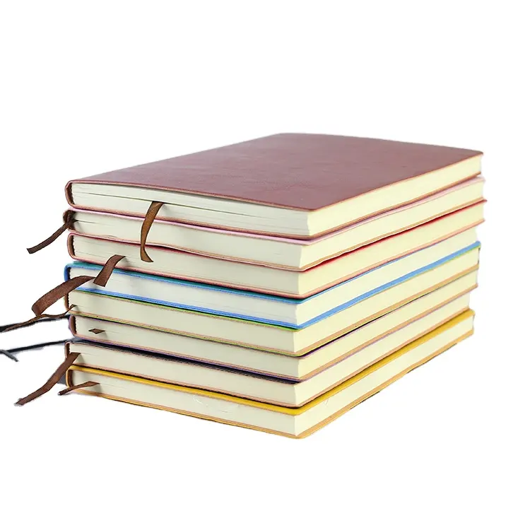 Grosir buku catatan mewah Notebook buku catatan sampul keras buku catatan kulit jurnal kulit buatan A4 kulit Pu
