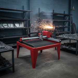 Quality Assurance Rayman Desktop Plasma Cutting Machine with Motor for Metal Artwork Production High Productivity - Product Image 1
