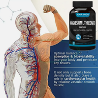 Capsules de Magnésium L-Thréonate 500mg pour le Cerveau, le Sommeil des Adultes et des Adolescents – Marque Privée OEM – Prix Compétitif