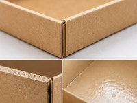 Boîtes à sushi en papier kraft avec fenêtre transparente, logo personnalisé imprimé, emballage alimentaire jetable écologique, faible MOQ