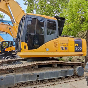 Grande pelle Komatsu PC300 d'occasion exclusive pour la mine de cuivre chilienne Atacama dénudage résistant à la charge lourde anti-poussière efficace - Product Image 1