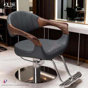 Sillón de Peluquería Hidráulico Reclinable y Elevable <span class=keywords><strong>para</strong></span> Salón de Belleza, Silla de Estilismo <span class=keywords><strong>para</strong></span> Mujeres, Silla de Barbería <span class=keywords><strong>para</strong></span> Peluquería - Product Image 3