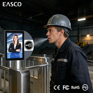 Alcootest sans contact intégré avec reconnaissance faciale, machine de pointage des heures avec TCP/IP SDK RS485 WiFi Cloud - Product Image 1