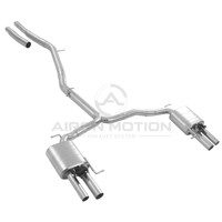 Airon Audi A6/A7 C8 2.0T Échappement à soupapes électroniques complètes, quatre sorties, augmente la puissance, optimise l'échappement, acier inoxydable