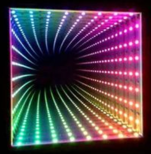 Piste de danse interactive complète avec éclairage LED de style rétro, pour DJ, discothèque, tunnel temporel 3D, piste de danse lumineuse LED - Product Image 6
