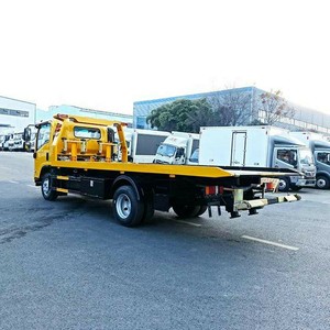 1SUZU KV100 <b>Flatbed</b> Wrecker Tow <b>Truck</b> with Rear Underlift 1-to-2 Towing Vehicle for Reliable Roadside Rescue Service - Product Image 5