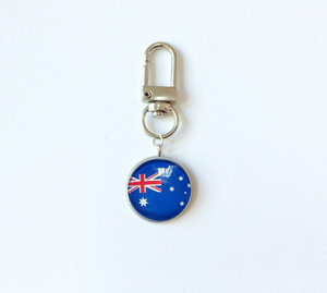 Thép không gỉ bóng đá cờ Mặt dây chuyền Keychain cửa khấu trừ cờ kim loại quà Tặng qua biên giới hàng hóa nhỏ - Product Image 2