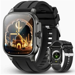 Reloj Inteligente 114 con Corán Electrónico, Alarma de Oración, Dirección de la Mezquita, Reproducción de Audio y Voz, M77 Max - Product Image 3