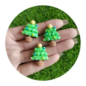 Christmas Resin Charms for Crafts 100 Pcs Flatback Slime Charm Beads Miniature Ornaments for Christmas Embellishments,Craft Supp