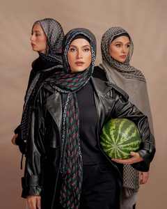 CCY 2025 vente en gros de mousseline de soie imprimé Palestine Keffieh châle foulard islamique femmes Shemagh arabe Hijab - Product Image 2