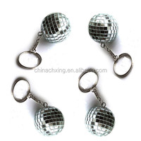 Petites boules disco miroir porte-clés, décoration suspendue