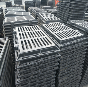 Grille en fonte ductile EN124 D400 E600 F900, couvercle de passerelle, grille de drainage, grilles de puisard pour drainage de surface, grille de <span class=keywords><strong>canal</strong></span> de drainage - Product Image 5