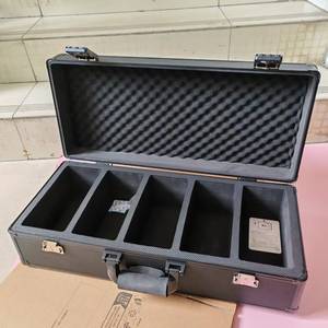 Estuche de Aluminio para Casetes, Caja de Almacenamiento para 60 Casetes con Cerradura de Huella Dactilar - Product Image 5