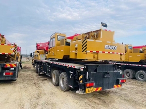 Grue mobile sur camion SANY STC500 de 50 tonnes d'occasion, économique, pour la construction d'infrastructure - Product Image 6