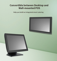 1 boîte de distributeurs automatiques numériques 15 pouces avec windows, machine avec imprimante à double moniteur, ensemble électronique pour les magasins de détail